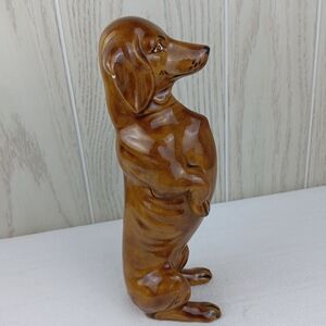 Vintage | Accents | Dachshund Porcelain Figurine Dog Figurine Dog